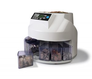 Safescan 1250 GBP Coin Counter Sorter - Cups