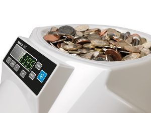 Safescan 1250 GBP Coin Counter Sorter - Hopper
