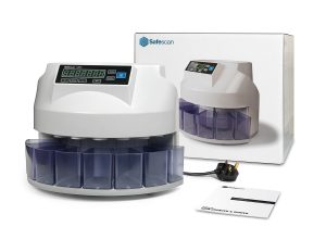 Safescan 1250 GBP Coin Counter Sorter - Package
