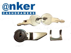 Anker Cash Drawer/Cassette Lock & Key Assembly