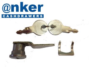 Anker Cash Drawer/Cassette Lock & Key Assembly