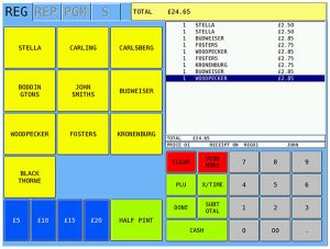 Sam4s SPS-530FT Hybrid Cash Register