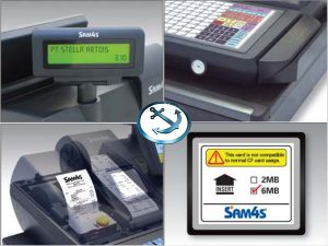Sam4s SPS-530FT Hybrid Cash Register