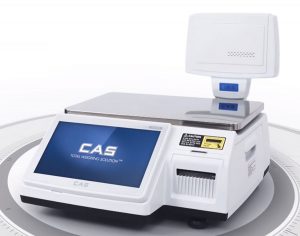 CAS CL-7200 All-In-One Multimedia Label Printing Scale