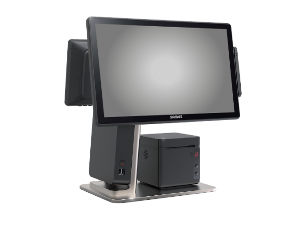 Sam4s Forza Touch Screen Computer - side-angle